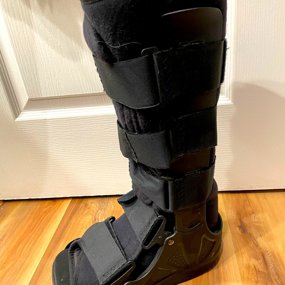 Used walking boot